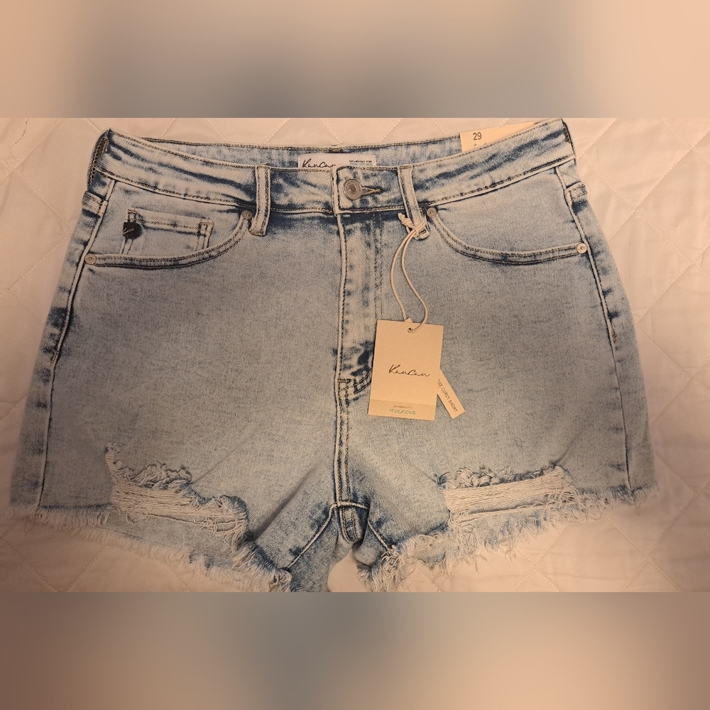 KANCAN High Rise Curvy Shorts size 29 NWT